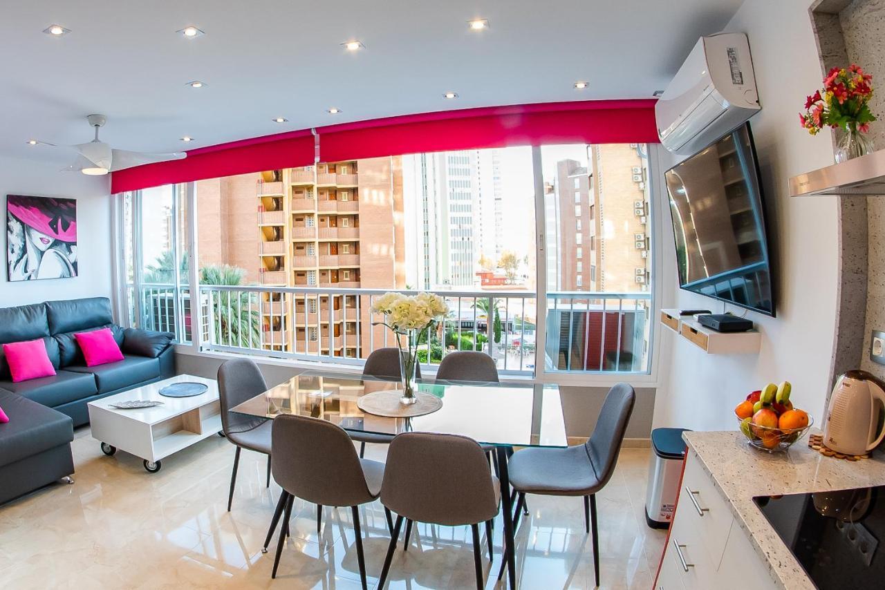 My Sweet Pink Appartement Benidorm Buitenkant foto